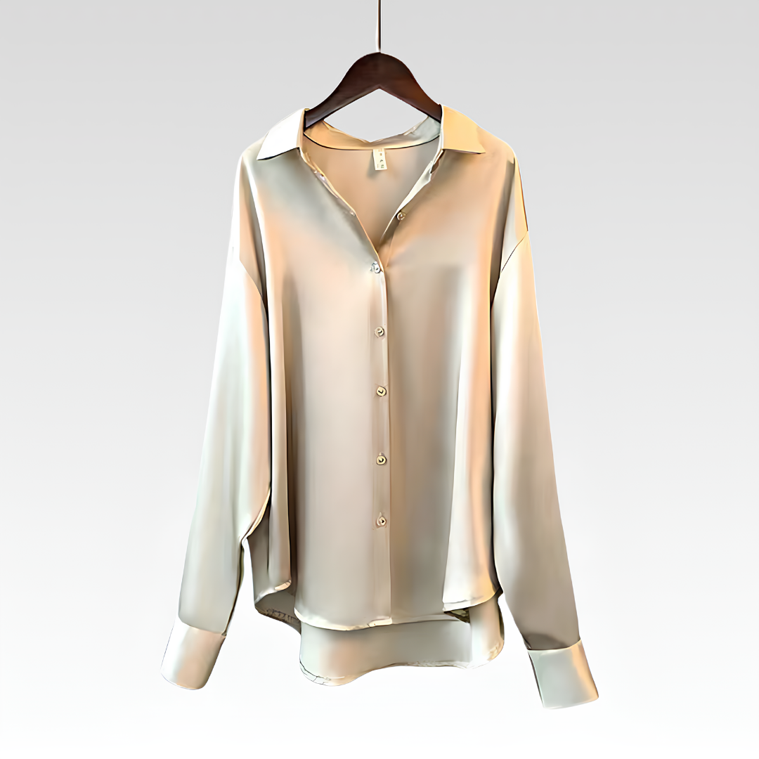 Chloe | Blouse en Satin Luxueuse pour Femme