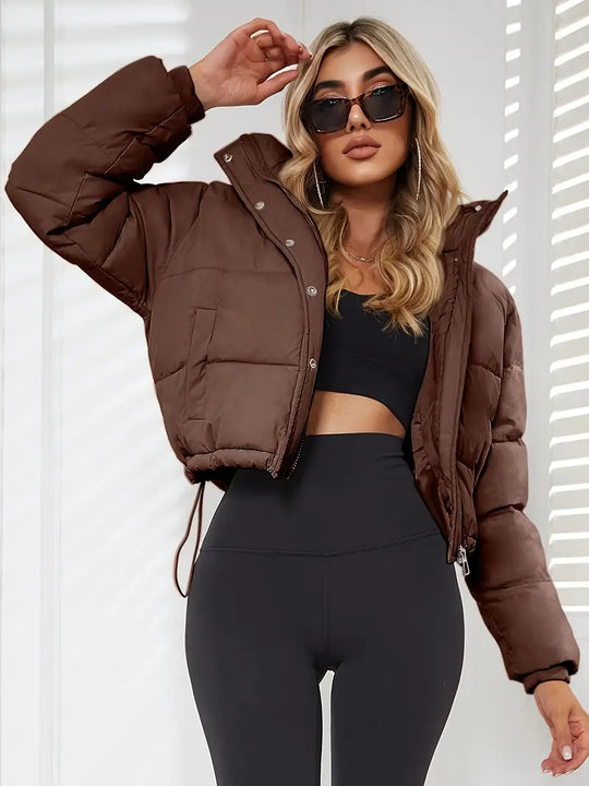 La Vero Essentials | Cropped Puffer Jacket