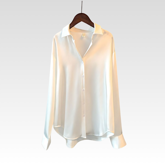 Chloe | Blouse en Satin Luxueuse pour Femme