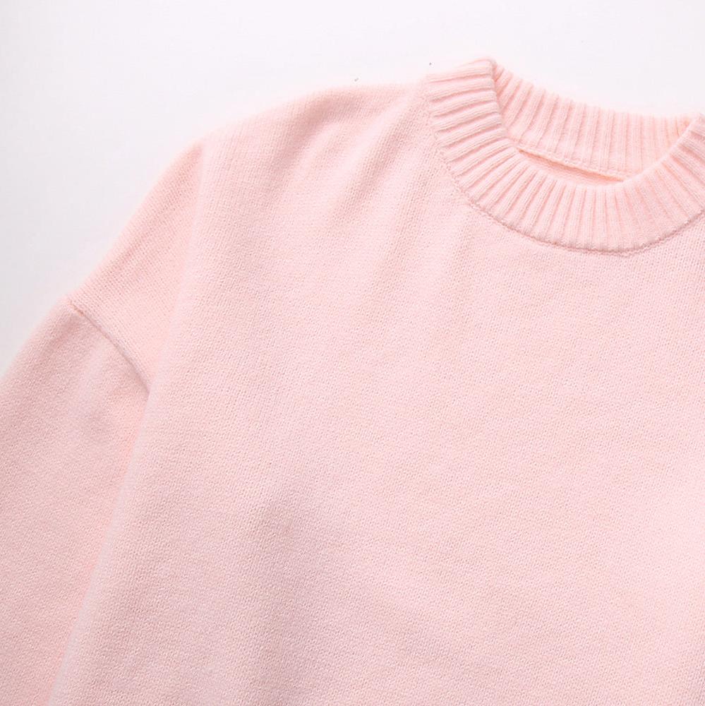 Jeanne | Pull rose oversize