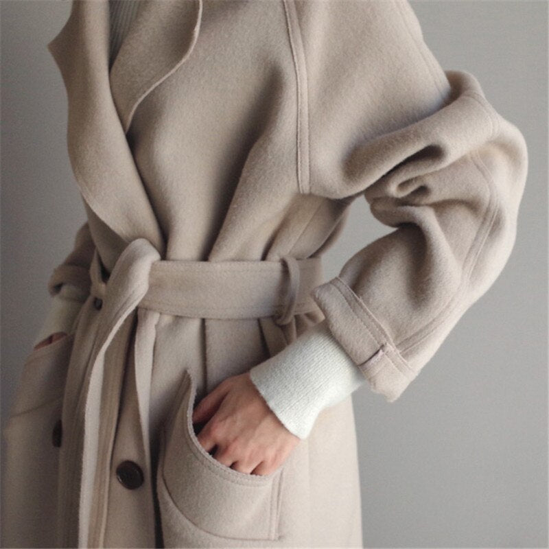 NICKY | Trench-coat en cachemire pour femme