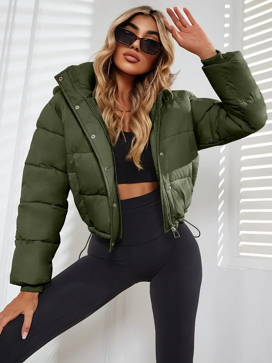 La Vero Essentials | Cropped Puffer Jacket