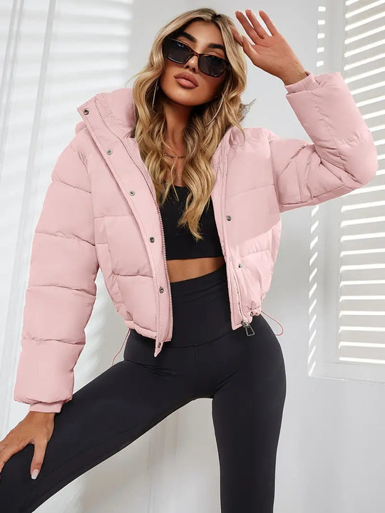 La Vero Essentials | Cropped Puffer Jacket